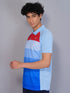 Men Printed Slim Fit Polo T-shirt with TECHNO COOL+