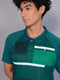Men Printed Slim Fit Polo T-shirt with TECHNO COOL+