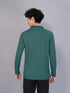 Men Colorblock Slim Fit Polo T-shirt with TECHNO GUARD