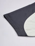 Men Colorblock Slim Fit Mock Neck T-shirt with TECHNO COOL+