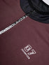 Men Colorblock Slim Fit Mock Neck T-shirt with TECHNO COOL+