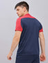 Men Colorblock Slim Fit Mock Neck T-shirt with TECHNO COOL+