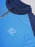 Men Colorblock Slim Fit Mock Neck T-shirt with TECHNO COOL+