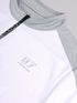 Men Colorblock Slim Fit Mock Neck T-shirt with TECHNO COOL+
