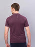Men Melange Slim Fit Polo T-shirt with DOUBLE COOL