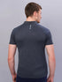 Men Melange Slim Fit Polo T-shirt with DOUBLE COOL