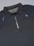 Men Melange Slim Fit Polo T-shirt with DOUBLE COOL