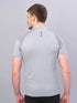 Men Melange Slim Fit Polo T-shirt with DOUBLE COOL