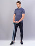 Men Melange Slim Fit Polo T-shirt with DOUBLE COOL