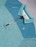 Men Melange Slim Fit Polo T-shirt with DOUBLE COOL