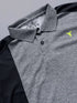 Men Melange Slim Fit Polo T-shirt with DOUBLE COOL