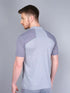 Men Melange Slim Fit Polo T-shirt with DOUBLE COOL