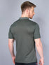 Men Melange Slim Fit Polo T-shirt with DOUBLE COOL