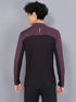 Men Colorblock Slim Fit Mock Neck T-shirt with TECHNO COOL