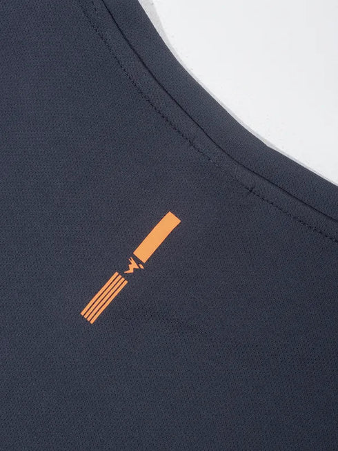 Men Solid Slim Fit Crew Neck T-shirt with TECHNO COOL
