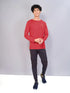Men Solid Slim Fit Crew Neck T-shirt with TECHNO COOL
