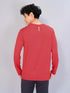Men Solid Slim Fit Crew Neck T-shirt with TECHNO COOL