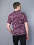 Men Printed Slim Fit Polo T-shirt with DOUBLE COOL