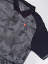 Men Printed Slim Fit Polo T-shirt with DOUBLE COOL