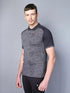 Men Printed Slim Fit Polo T-shirt with DOUBLE COOL