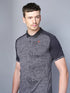 Men Printed Slim Fit Polo T-shirt with DOUBLE COOL