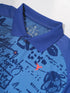 Men Printed Slim Fit Polo T-shirt with DOUBLE COOL