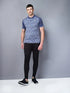 Men Printed Slim Fit Polo T-shirt with DOUBLE COOL
