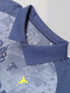 Men Printed Slim Fit Polo T-shirt with DOUBLE COOL