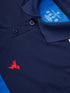 Men Colorblock Slim Fit Polo T-shirt with MATPIQ