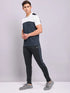 Men Colorblock Slim Fit Polo T-shirt with MATPIQ