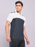 Men Colorblock Slim Fit Polo T-shirt with MATPIQ
