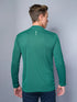 Men Colorblock Slim Fit Mock Neck T-shirt with TECHNO COOL