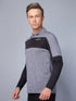 Men Melange Slim Fit Polo T-shirt with DOUBLE COOL