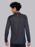 Men Melange Slim Fit Polo T-shirt with DOUBLE COOL