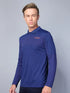 Men Melange Slim Fit Polo T-shirt with DOUBLE COOL