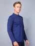 Men Melange Slim Fit Polo T-shirt with DOUBLE COOL