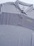 Men Melange Slim Fit Polo T-shirt with DOUBLE COOL
