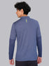 Men Melange Slim Fit Polo T-shirt with DOUBLE COOL