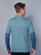 Men Melange Slim Fit Polo T-shirt with DOUBLE COOL
