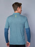 Men Melange Slim Fit Polo T-shirt with DOUBLE COOL