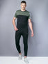 Men Colorblock Slim Fit Crew Neck T-shirt with TECHNO COOL