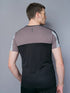Men Colorblock Slim Fit Crew Neck T-shirt with TECHNO COOL