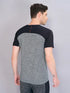 Men Crew Neck Slim Fit Melange T-shirt with DOUBLE COOL