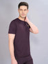 Men Crew Neck Slim Fit Melange T-shirt with DOUBLE COOL