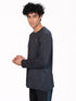 Men Melange Slim Fit Crew Neck T-shirt with DOUBLE COOL (Pack of 2)