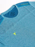Men Melange Slim Fit Crew Neck T-shirt with DOUBLE COOL (Pack of 2)