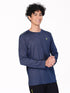 Men Melange Slim Fit Crew Neck T-shirt with DOUBLE COOL (Pack of 2)