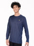 Men Melange Slim Fit Crew Neck T-shirt with DOUBLE COOL (Pack of 2)
