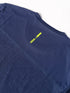 Men Melange Slim Fit Crew Neck T-shirt with DOUBLE COOL