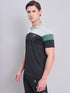 Men Colorblock Slim Fit Polo T-shirt with TECHNO COOL+